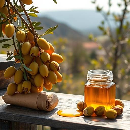 Prodotti tipici dell'Etna: miele, pistacchi, olive